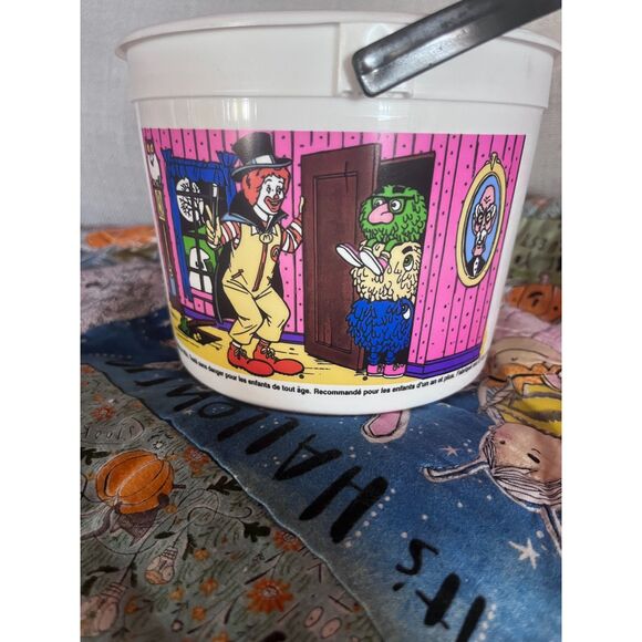 Vintage 2001 McDonald's Halloween Boo Bucket - Picture 1 of 10